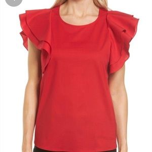 Double Ruffle Sleeve Blouse
PLEIONE